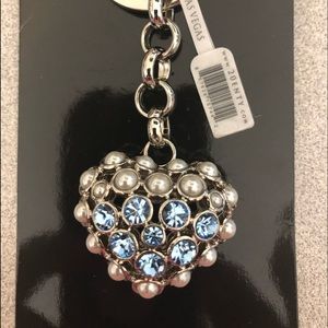 New ❤️ NWT Heart ❤️ Keychain 💜